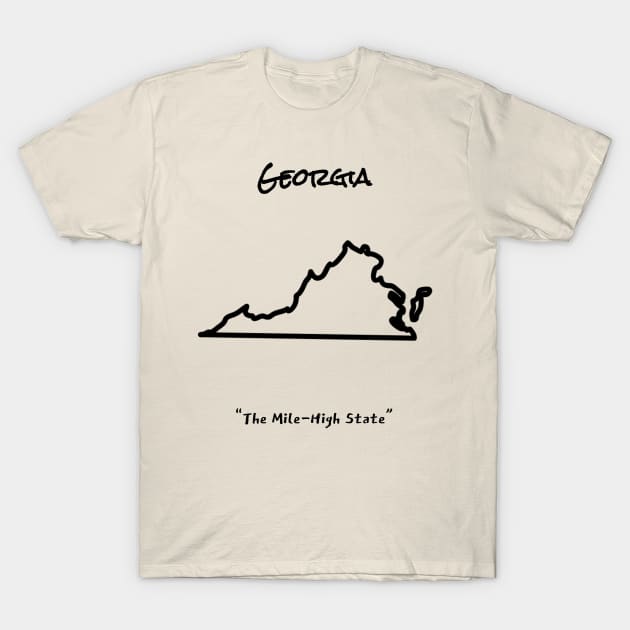 Truly Georgia T-Shirt by LP Designs